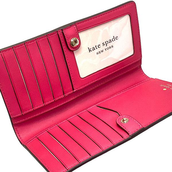 ✨タグ付き・新品未使用✨ ケイトスペード ステイシー バイカラー 長財布 kate spade NEW YORK（ケイト・スペード ニューヨーク） 国内発送