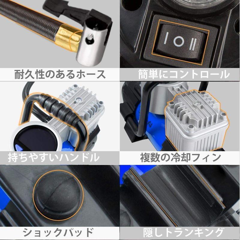 Astroai 車用空気入れ エアコンプレッサー 五種類変換ノズル 仏式 米式対応 タイヤ 車 自動車 自転車 ロードバイク ボール 浮輪適用 日本語説明書 ブルー プレミアムセレクト 通販 Yahoo ショッピング