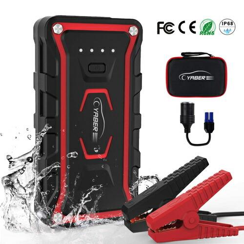 新品 Yaber ジャンプスターター 12v車用エンジンスターター バッテリー充電器 大容量000mah 超強力00a Led緊急ライト搭載 モバイルバッテリー スマホ タブレット 人気満点 Www Intime Univ Org