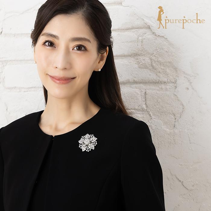 ブローチ マグネットブローチ 花 : purepoche - 通販 - Yahoo!ショッピング