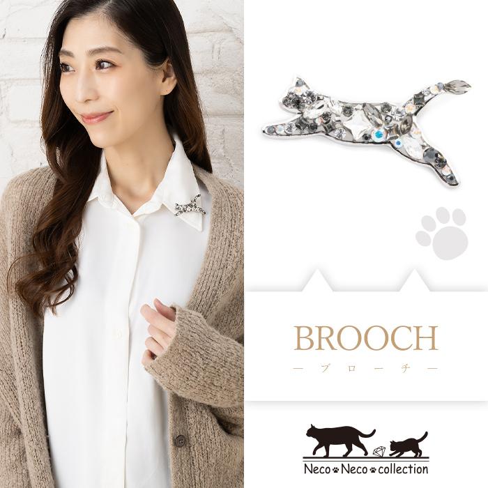 ブローチ ガラス 猫 : purepoche - 通販 - Yahoo!ショッピング