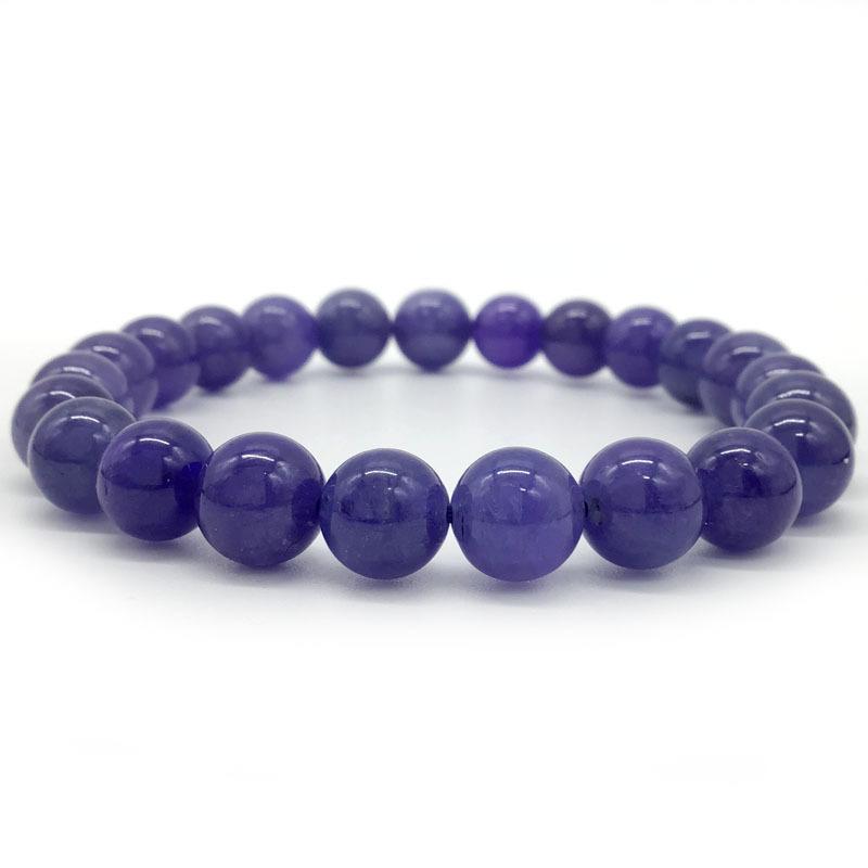 タンザナイト 8mm 高品質 パワーストーン 天然石 レディース メンズ