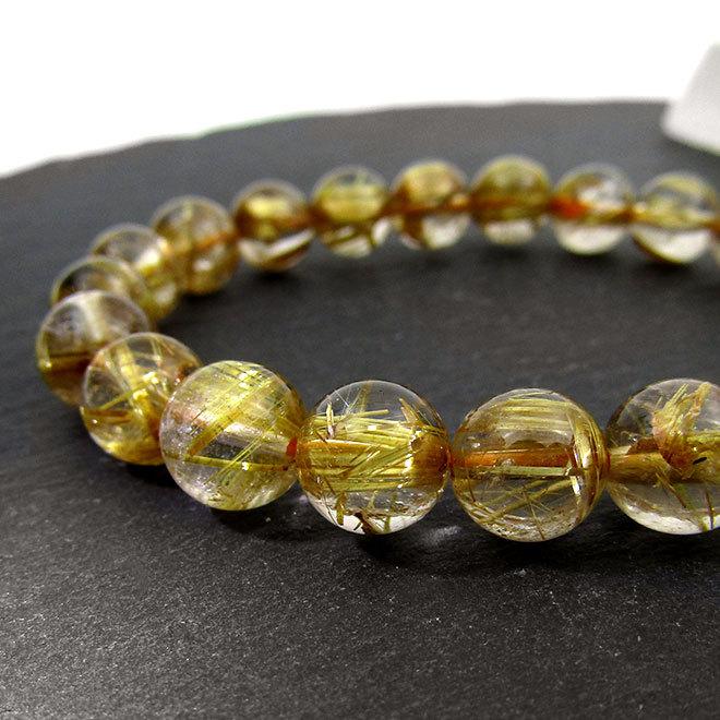 新発売の ルチルクォーツ タイチンルチルクォーツ ブレスレット 9mm パワーストーン ブレスレット メンズ レディース 天然石 メンズブレスレット レディースブレスレット 人気第1位 Skylanceronline Com