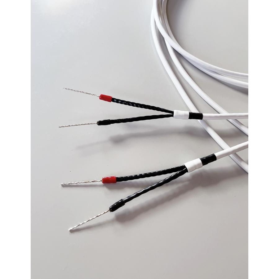 スピーカーケーブル2mペア RE-3W 独立多芯&小口径単線の強力な スピーカーケーブル2mペア RE-3W 独立多芯&小口径単線の強力な