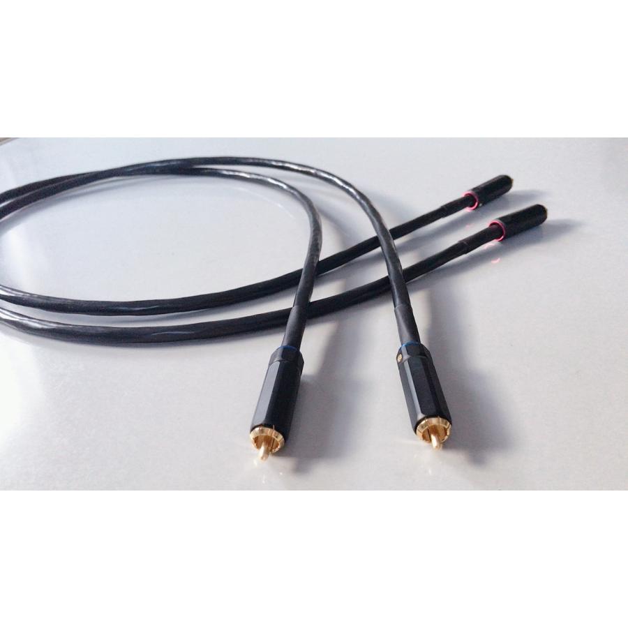 新品☆RCAケーブル1mペア☆X-VZG☆異次元のRCAケーブル◇世界最強構造