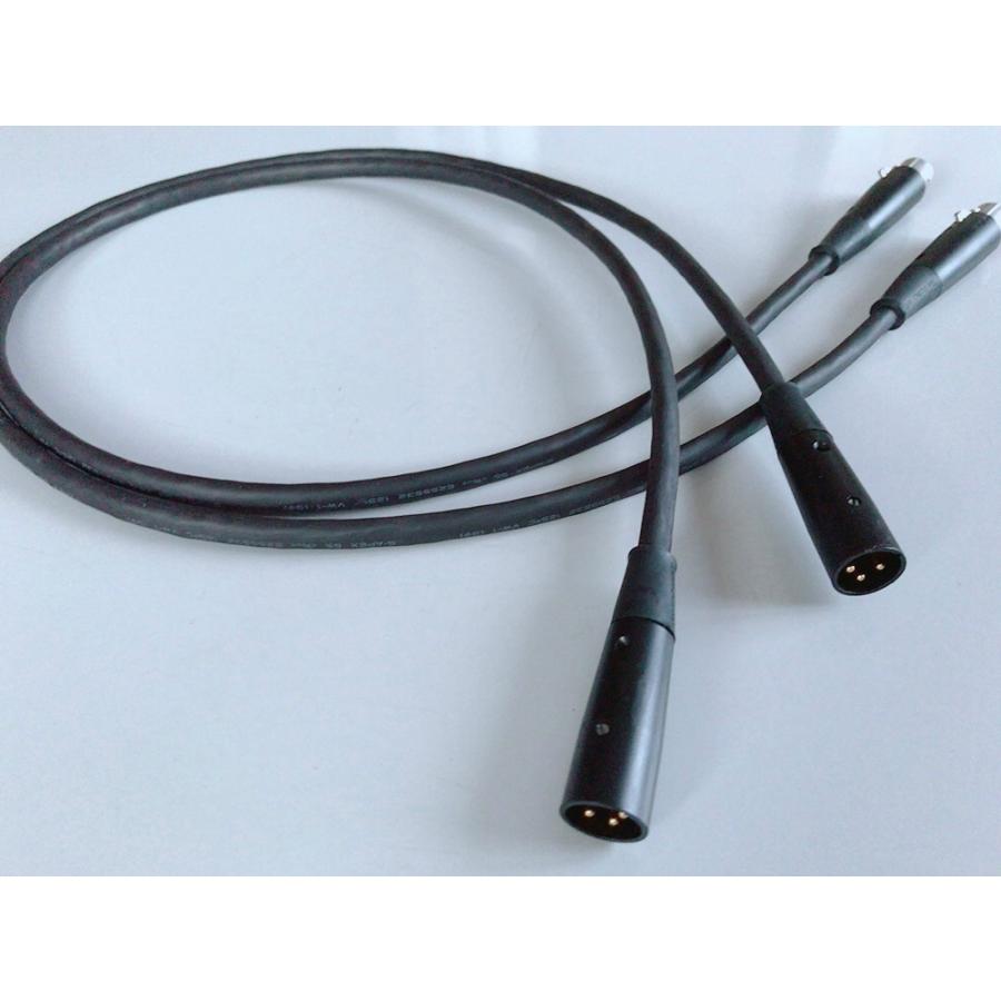 X-XZX 独立多芯 独立シールドXLRケ―ブル1ｍ2本 高い再生力が自慢 女性ボーカルの息つき ため息の魅力は絶大です