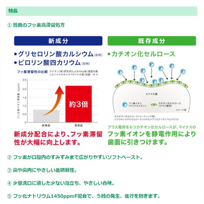ライオン デントチェックアップスタンダード 10本 135g : ピュア 