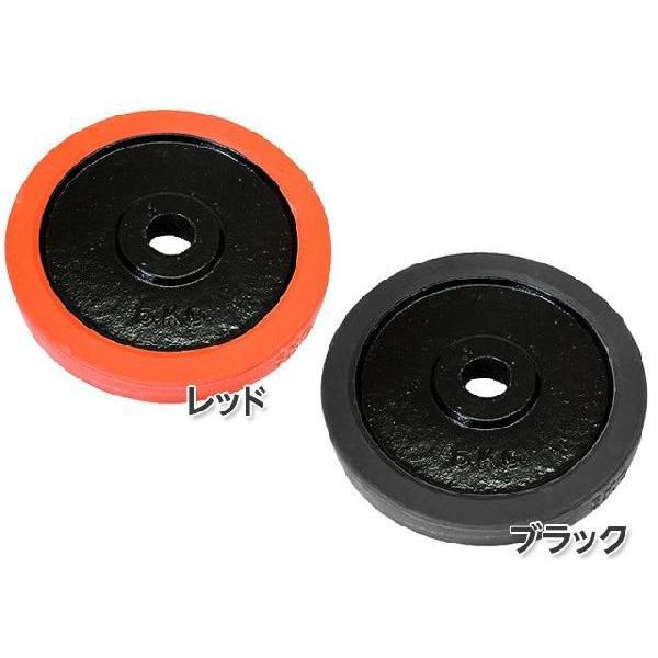 ダンベル・バーベル用 ラバー付プレート 【10kg 1枚単品】 : ピュア 