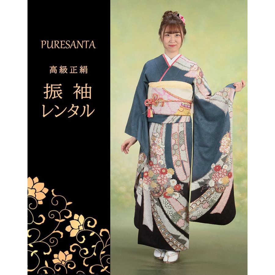 決まりました。正絹振袖セット