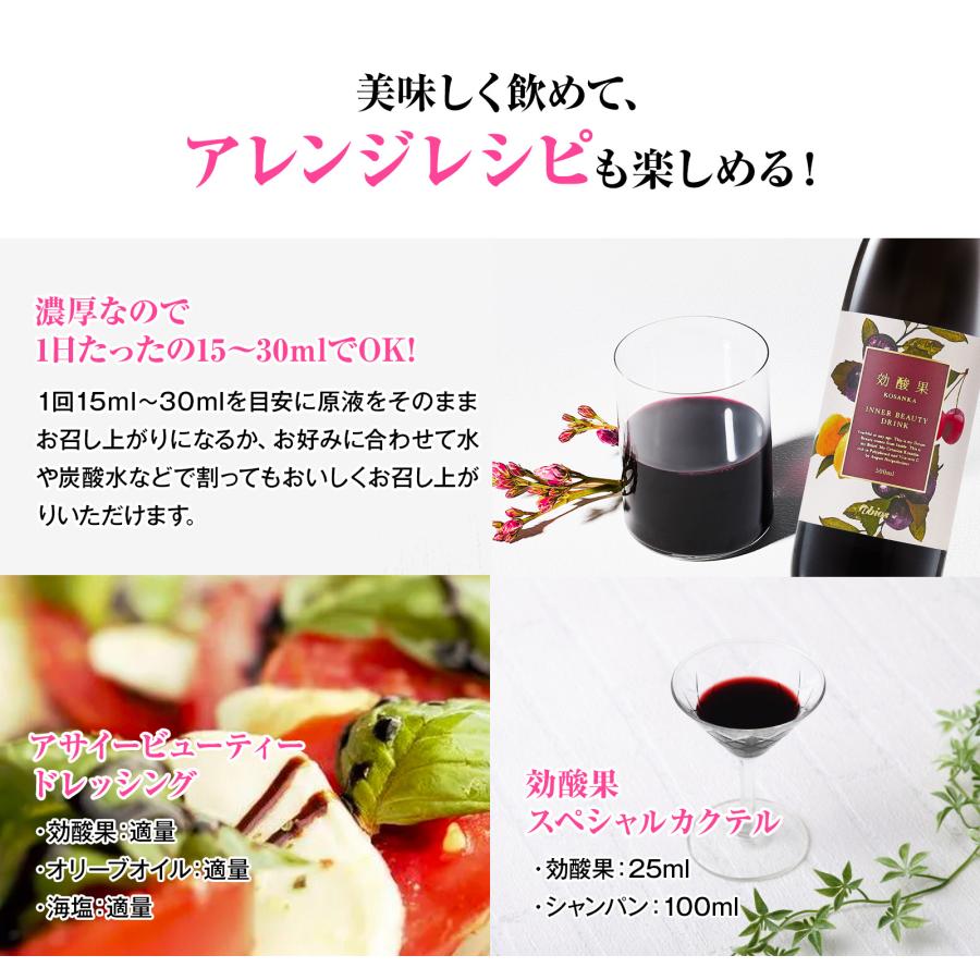 abios（アビオス） 美容ドリンク 効酸果 (こうさんか) 500ml 2本セット 
