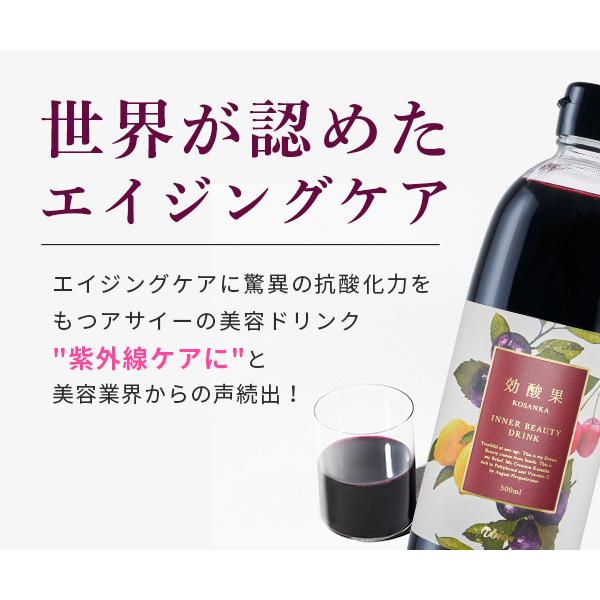 abios（アビオス） 美容ドリンク 効酸果 (こうさんか) 500ml 2本セット 