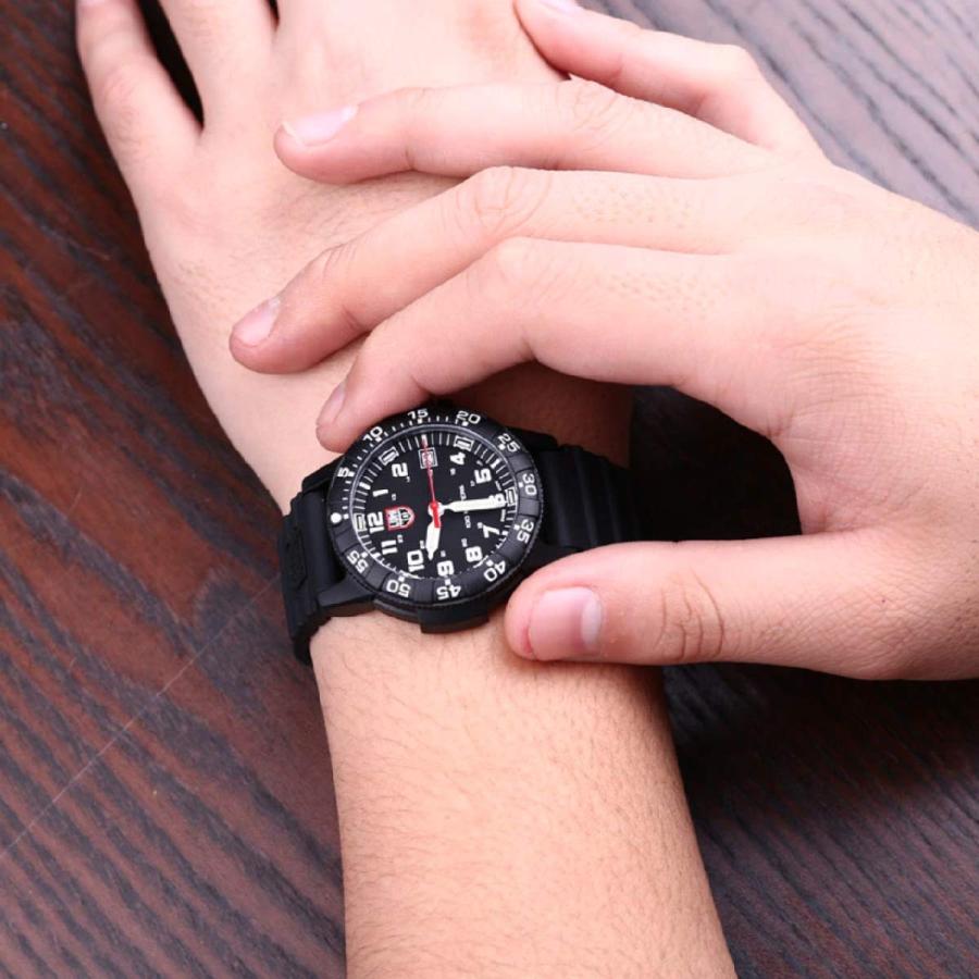 ルミノックス Luminox 腕時計 レザーバック シータートル 0300シリーズ オールブラック 0301 メンズ 並行輸入品 55 Purestar ヤフーショッピング店 通販 Yahoo ショッピング