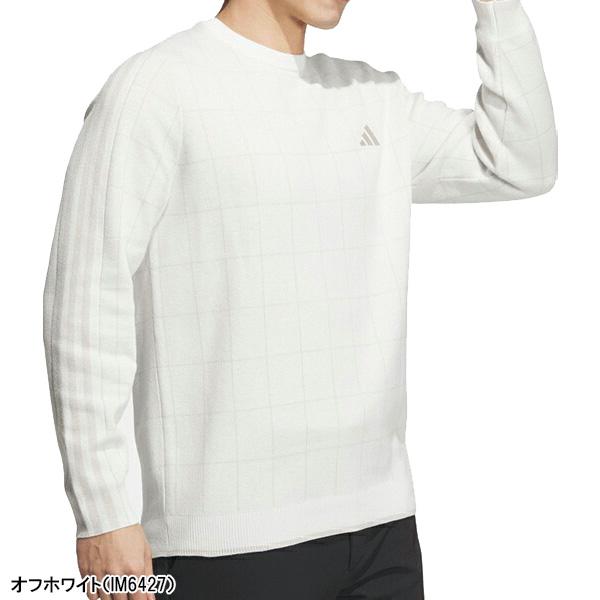 ADIDAS GOLF アディダス ゴルフ 長袖 セーター クルーネック スリー