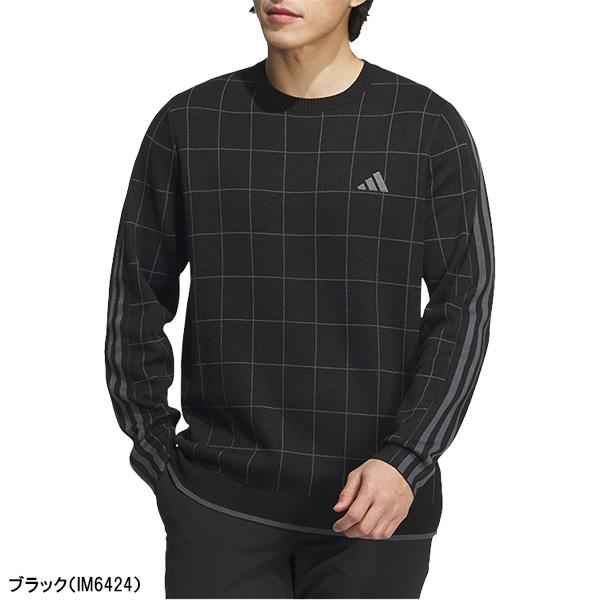 ADIDAS GOLF アディダス ゴルフ 長袖 セーター クルーネック スリー