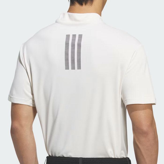 ADIDAS GOLF アディダス ゴルフ モックネック 半袖ポロシャツ メンズ