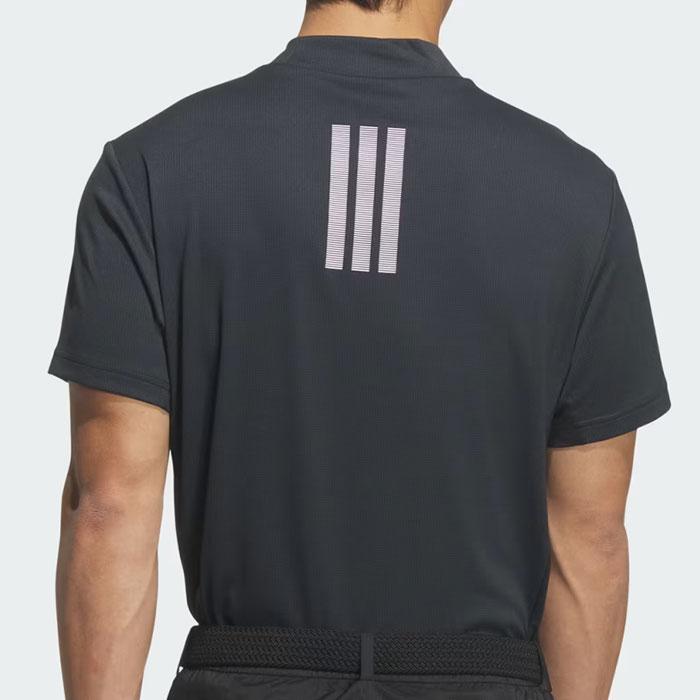 ADIDAS GOLF アディダス ゴルフ モックネック 半袖ポロシャツ メンズ