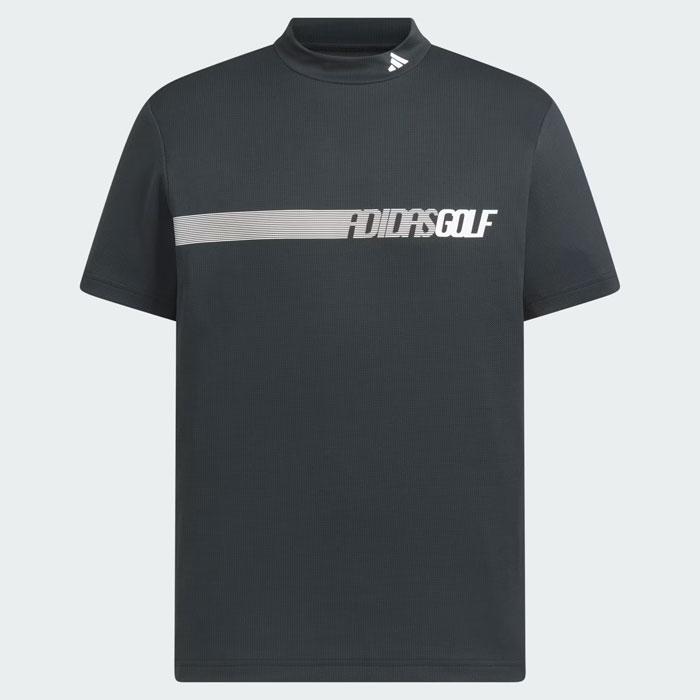 ADIDAS GOLF アディダス ゴルフ モックネック 半袖ポロシャツ メンズ