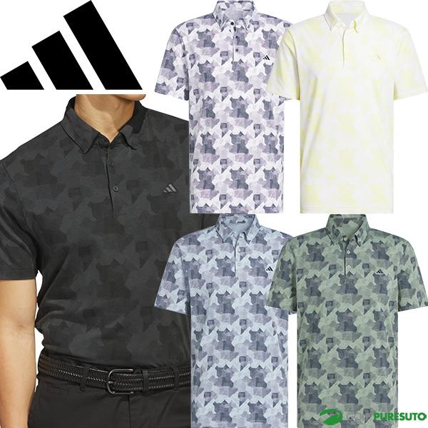 ADIDAS GOLF アディダス ゴルフ 半袖 ポロシャツ GO-TO プリント
