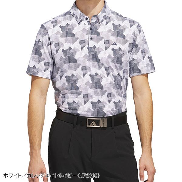 ADIDAS GOLF アディダス ゴルフ 半袖 ポロシャツ GO-TO プリント