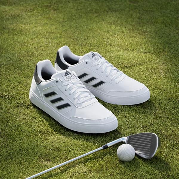 ADIDAS GOLF アディダス ゴルフシューズ レトロクロス 24 スパイクレス