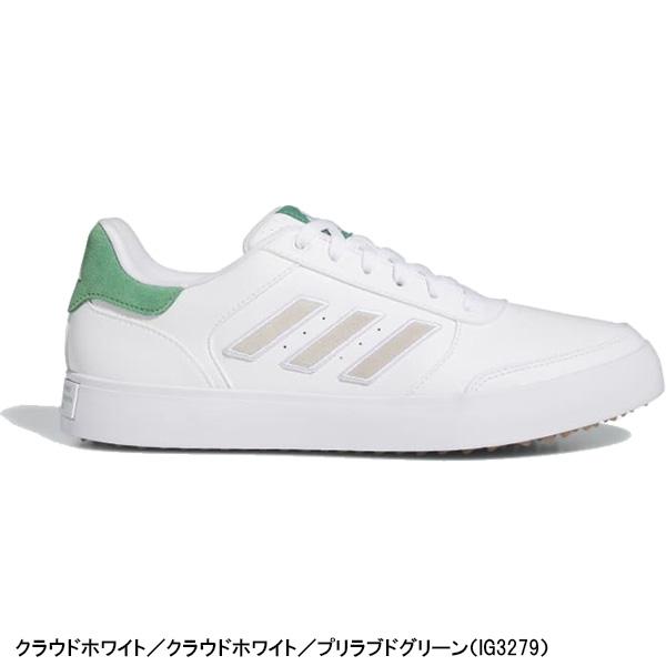 ADIDAS GOLF アディダス ゴルフシューズ レトロクロス 24 スパイクレス