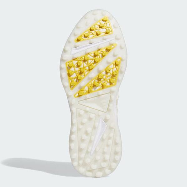 adidas ゴルフシューズ ホワイト/イエロー ADIDAS GOLF アディダス ゴルフ ゴルフシューズ ソーラー
