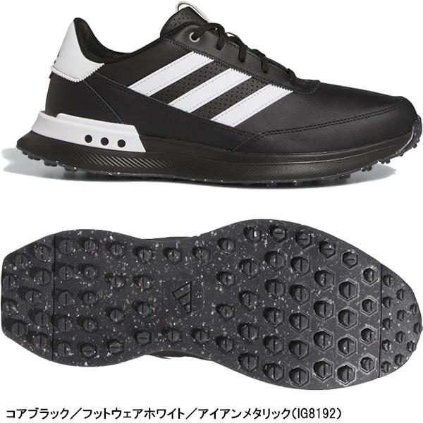ADIDAS GOLF アディダス ゴルフシューズ S2G SL レザー 24 スパイク