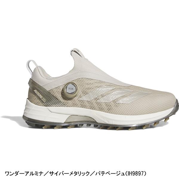 アディダス ゴルフ ゴルフシューズ アディゼロ ゼットジー 25 ボア ZG スパイクレスシューズ NLK60 2E相当 2025年春夏モデル adidas golf BOA GWS_23
