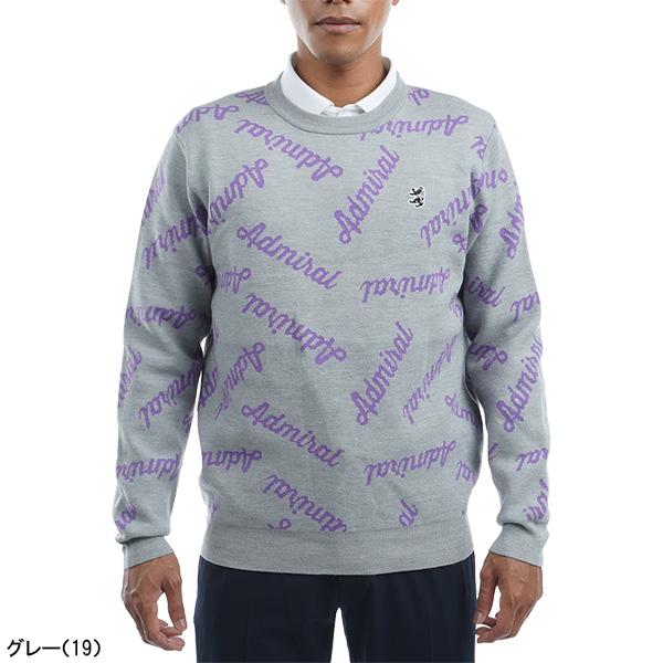 Admiral Golf アドミラルゴルフ ゴルフウェア 長袖 ロゴ