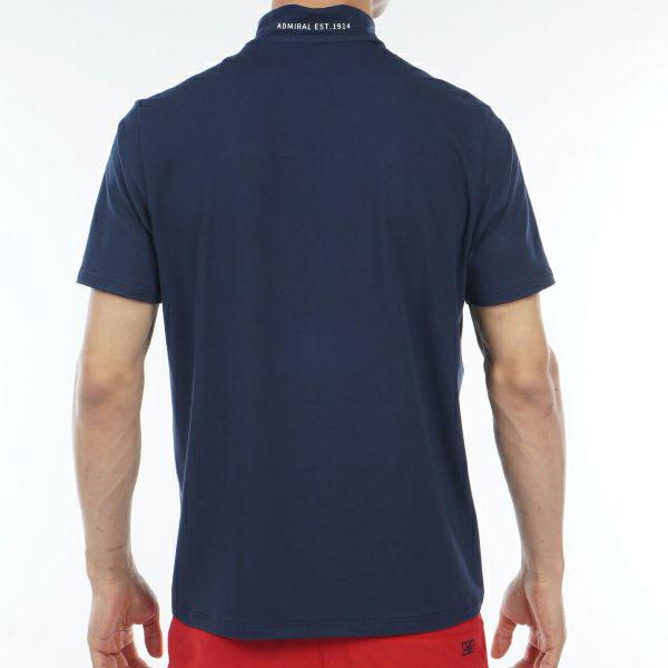 Admiral golf ネイビー　半袖　ウェア Admiral Golf（アドミラルゴルフ） アドミラル ゴルフ 半袖 モック