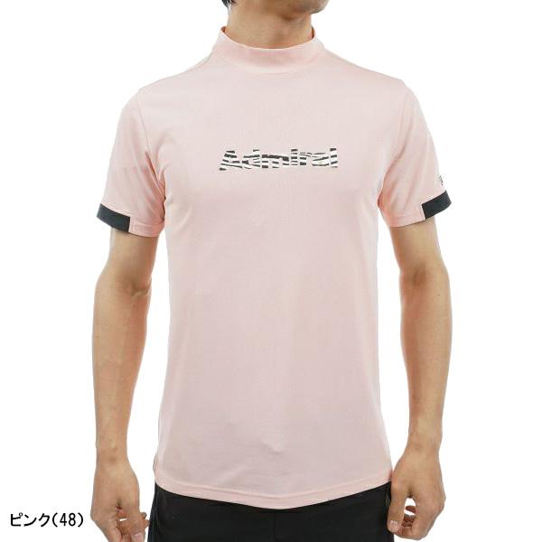 Admiral Golf アドミラル ゴルフ 半袖 モックネックシャツ