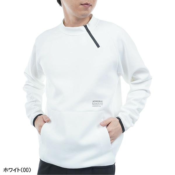 ADMIRAL/アドミラル ゴルフ ジップセーター【アイボリー/L】超美品！ Admiral Golf（アドミラルゴルフ） アドミラル ゴルフ 長袖 ハーフ