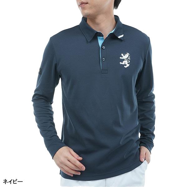 Admiral（アドミラル） ゴルフ 長袖 ポロシャツ カラタッチ 長袖シャツ