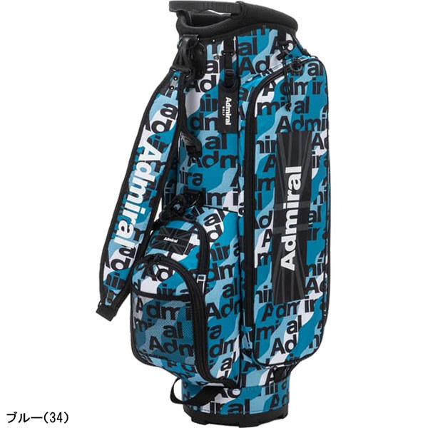 Admiral Golf アドミラルゴルフ 9.0型 キャディバッグ オーロラ柄