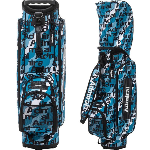 Admiral Golf アドミラルゴルフ 9.0型 キャディバッグ オーロラ柄