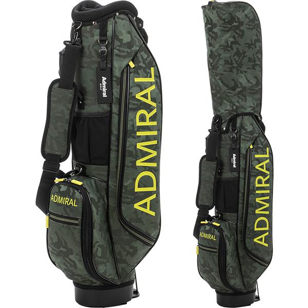 Admiral 迷彩柄スタンドキャディバッグ Admiral 迷彩柄スタンドキャディバッグ