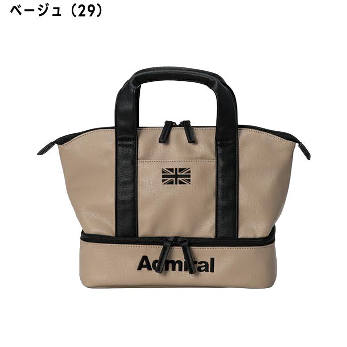 アドミラル ゴルフ ラウンドバッグ シボ合皮 ADMZ6AT8 ゴルフバッグ ゴルフ小物入れ 便利 ゴルフグッズ 2026年モデル Admiral GOLF 爆買の画像