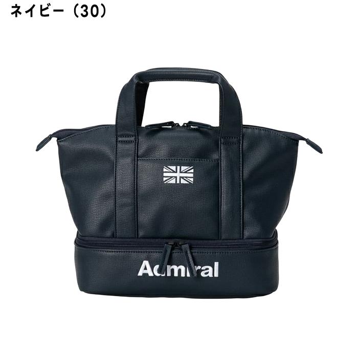 アドミラル ゴルフ ラウンドバッグ シボ合皮 ADMZ6AT8 ゴルフバッグ ゴルフ小物入れ 便利 ゴルフグッズ 2026年モデル Admiral GOLF 爆買の画像