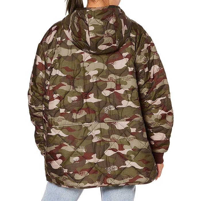 AIGLE レディース エーグル 長袖 フルジップ ダウンジャケット