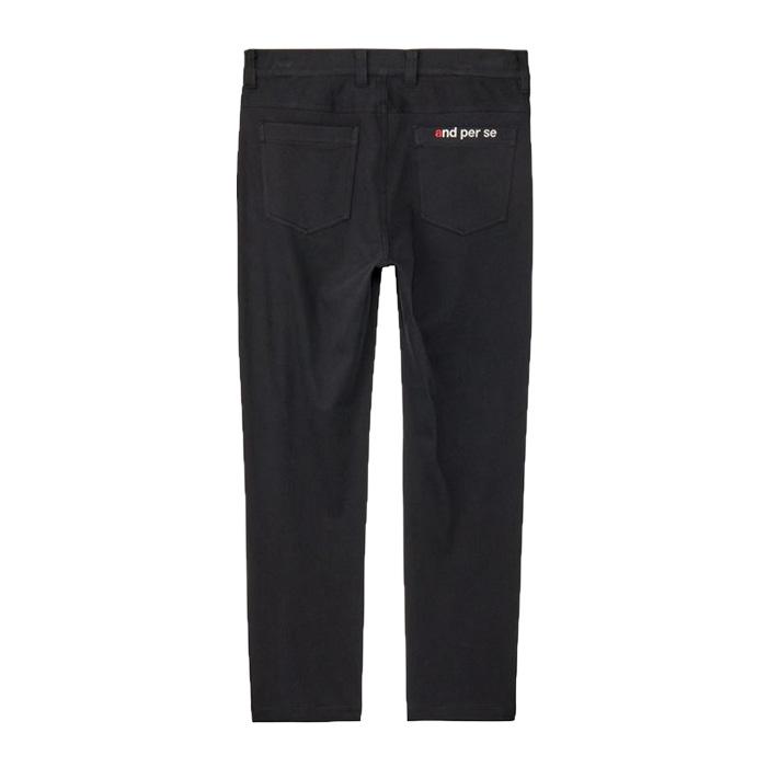and per se（アンパスィ） ロングパンツ ショット スムーザー スキニー