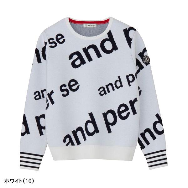 and per se（アンパスィ） レディース 長袖 ソリストヒートニット