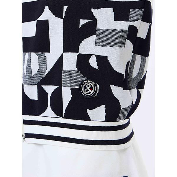 and per se（アンパスィ） レディース 半袖 フルジップブルゾン