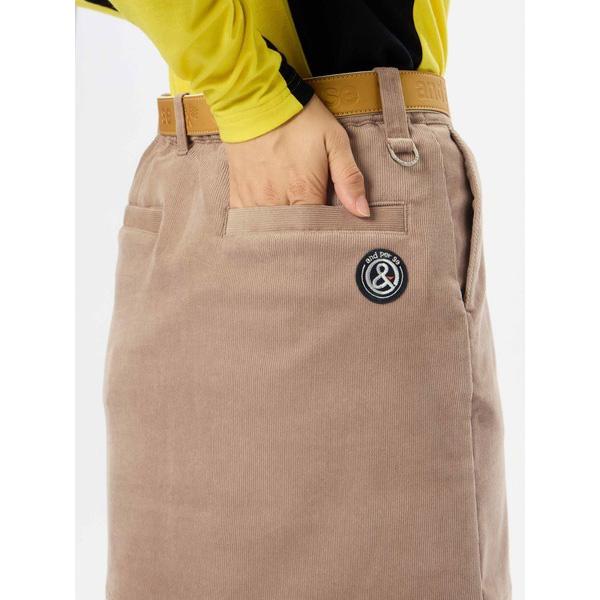 and per se（アンパスィ） レディース スカート サーモソーラー防風