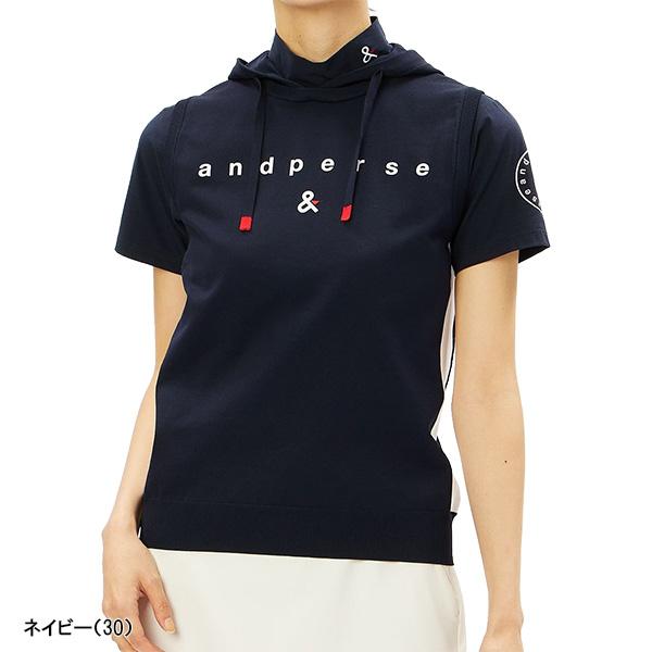 and per se レディース アンパスィ パーカーベスト アクティブ