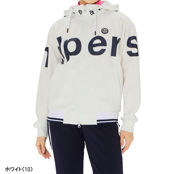 and per se（アンパスィ） レディース 長袖 フルジップブルゾン エアロ