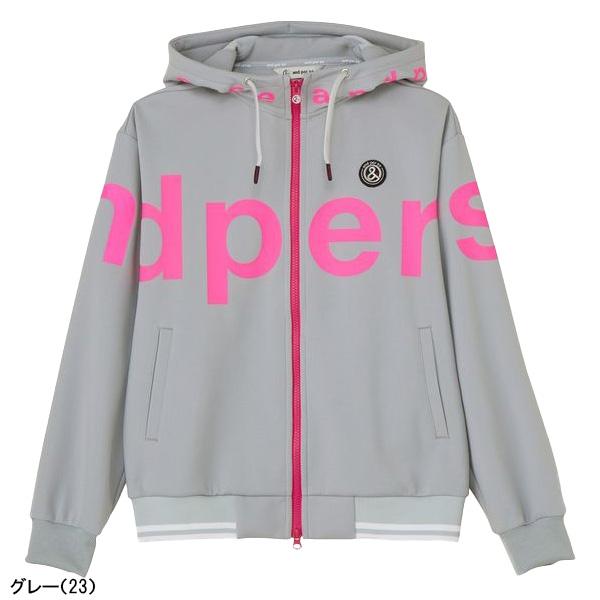 and per se（アンパスィ） レディース 長袖 フルジップブルゾン エアロ