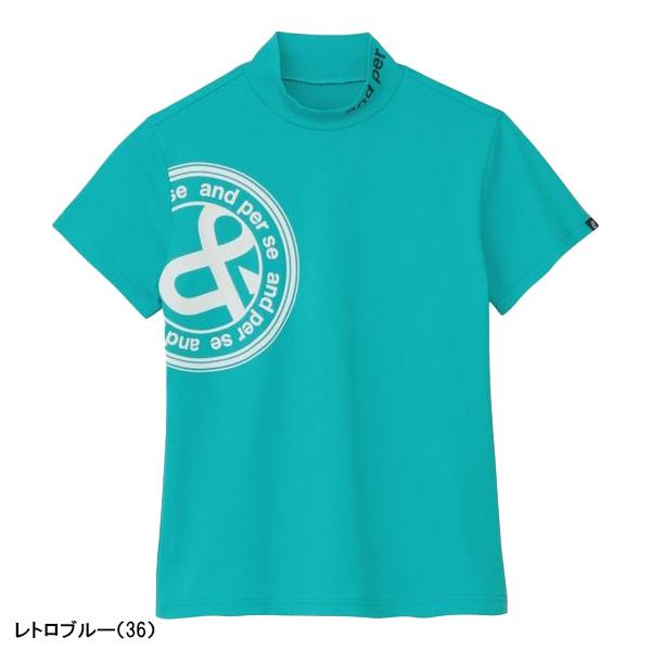 アンパスィ　ゴルフウェア　レディースゴルフ　ゴルフ　スポーツウェア　新品未使用 and per se（アンパスィ） レディース ゴルフウェア 中綿ジャケット 秋