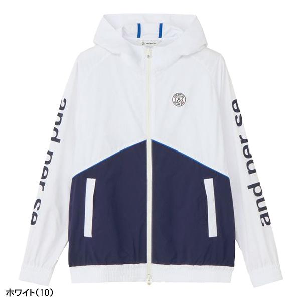 新品タグ付き　and per se ゴルフウェア　ブルゾン　長袖 新品タグ付き and per se ゴルフウェア ブルゾン 長袖 and per