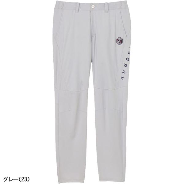 アンパスィ　メンズ　テーパードゴルフパンツ サイズ82 and per se アンパスィ ロングパンツ エアロスウェット