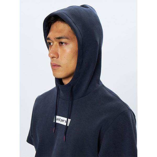 and per se（アンパスィ） 半袖 フーディー パーカー ショット
